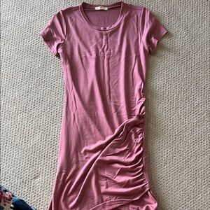 Short sleeve maternity dress